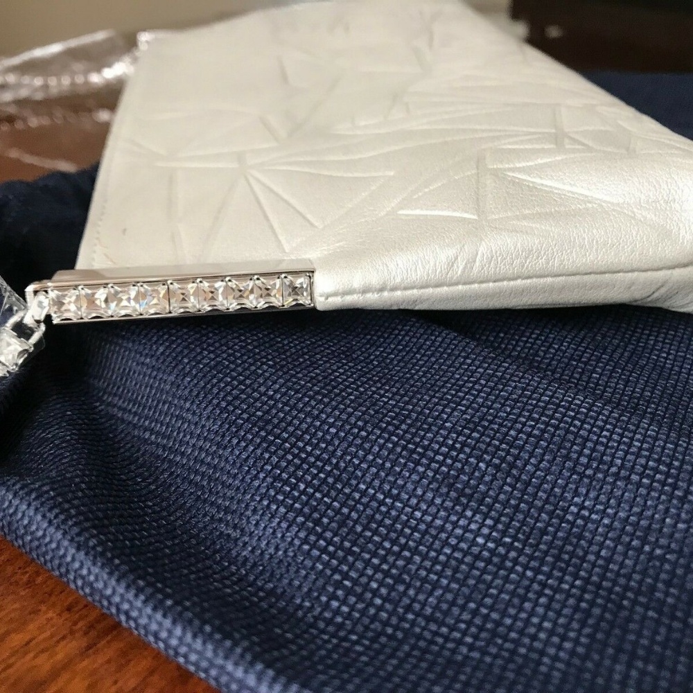 SWAROVSKI DAIQUIRI PURSE CALF LEATHER CRYSTAL NIB - Picture 5 of 8